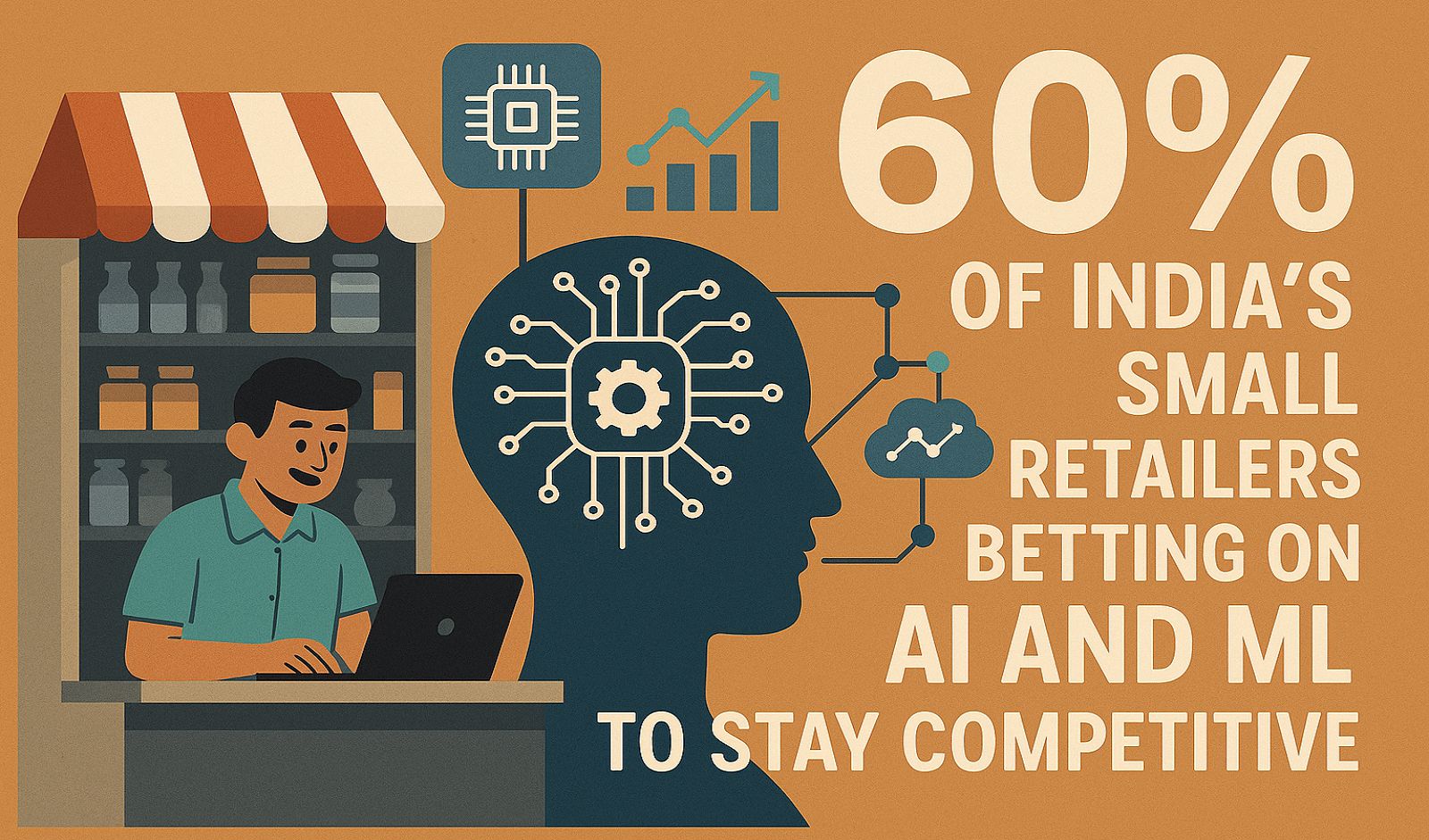 60 pc of India’s Micro and Small Retailers Eye AI, ML Investments to Stay Ahead