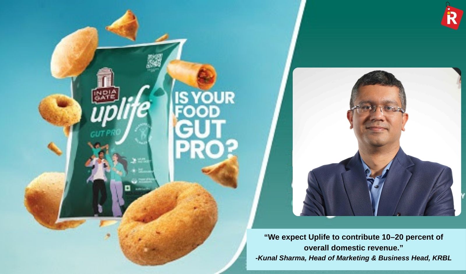 KRBL Makes Strategic FMCG Foray with ‘India Gate Uplife’; Targets Rs 300 Cr Wellness-Focused Business by 2027