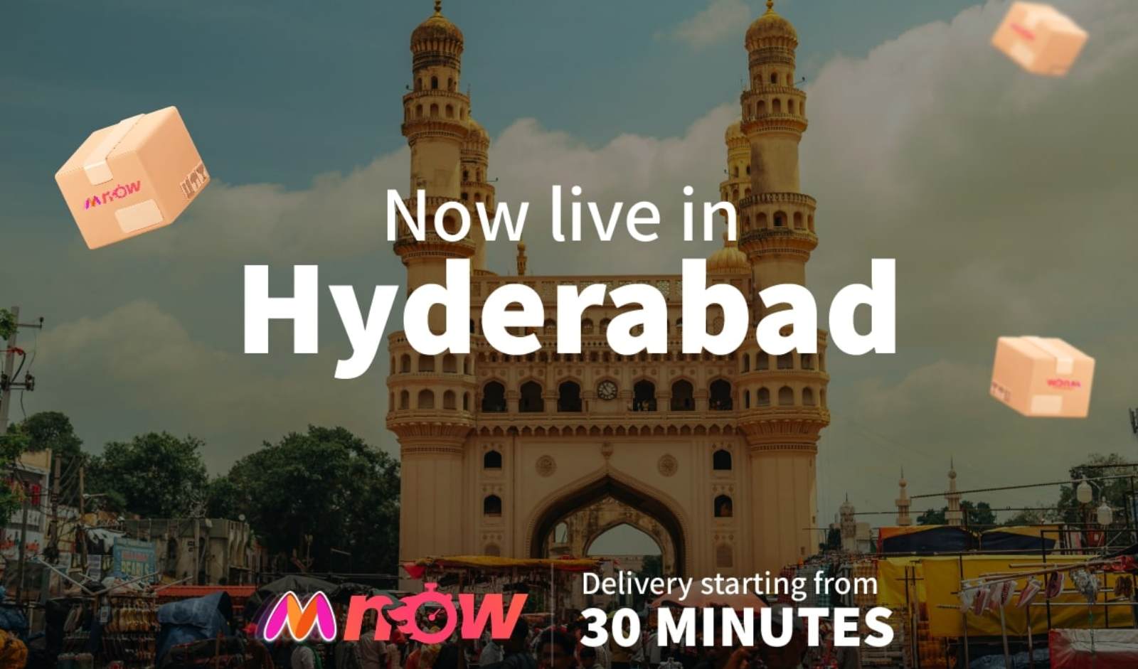 Myntra Expands M-Now Fast Delivery Service to Hyderabad with 8,000 Styles