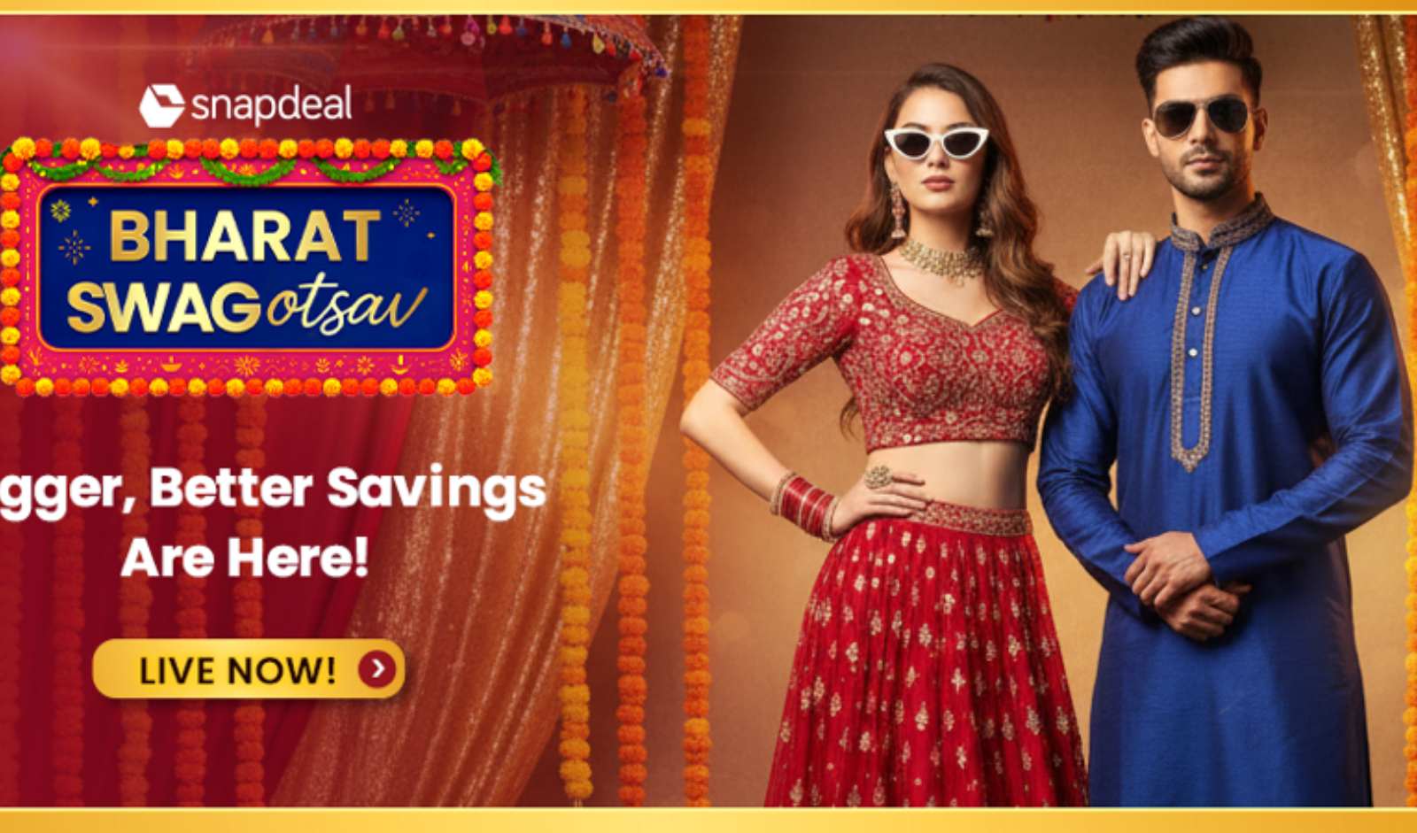 Snapdeal Bharat Swagotsav Posts 60 Pc Festive Jump