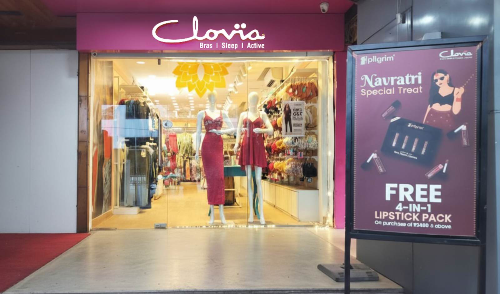 Clovia and Pilgrim Join Hands for Festive Shopping Experience