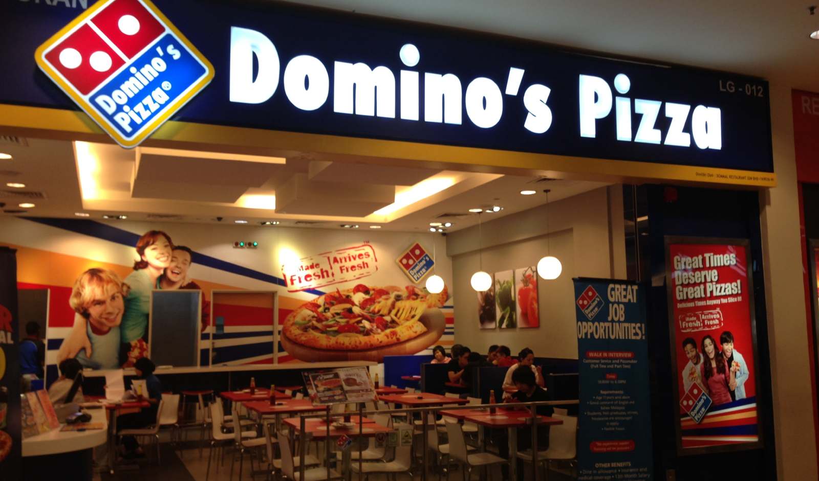 Retail India News: Domino’s Opens New Outlet at Urban Square Mall in Udaipur