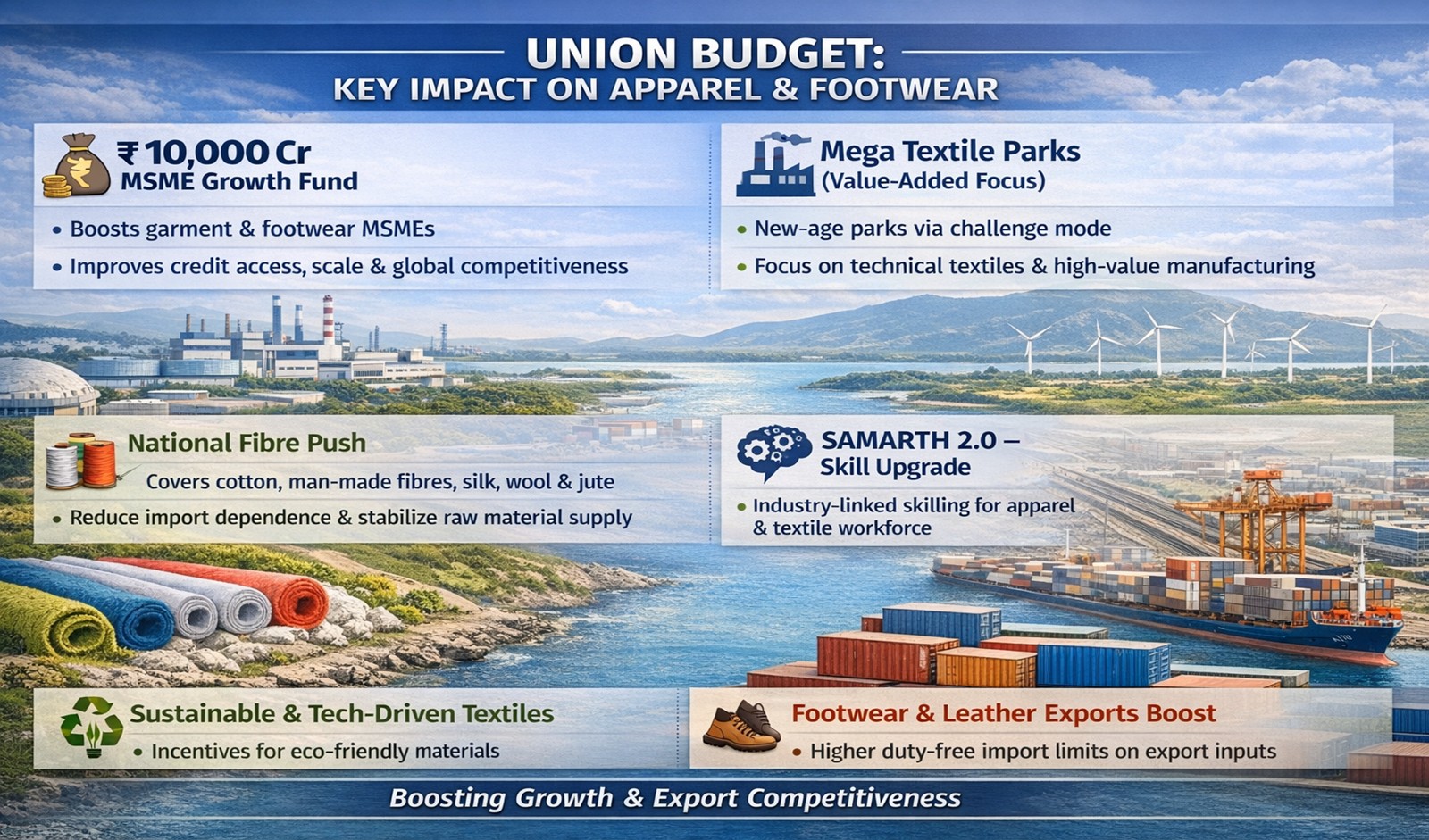 How the Union Budget 2026 Reshapes India’s Apparel, Textile and Footwear Landscape