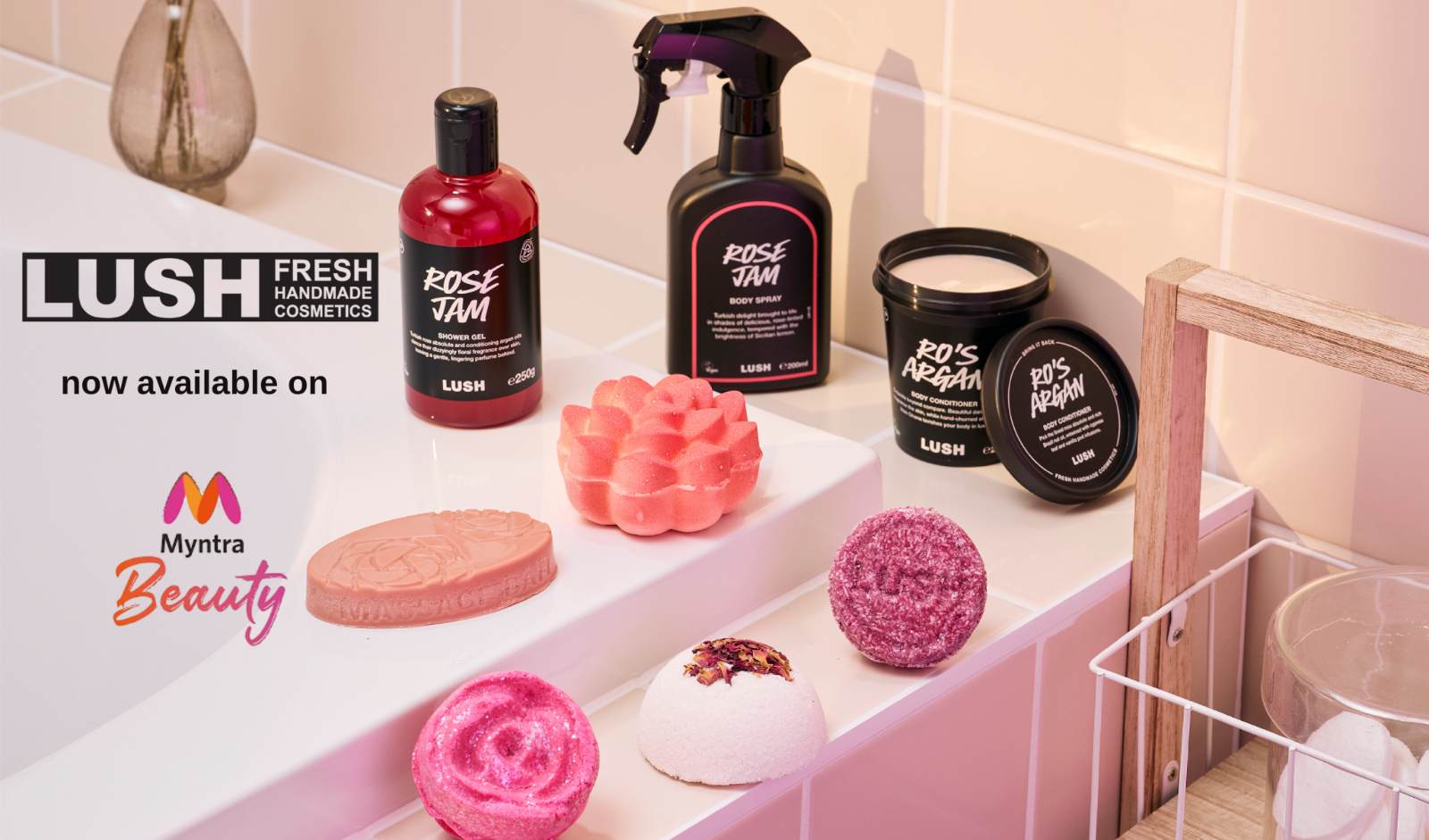 Lush Enters Myntra with Over 150 Beauty Products in India