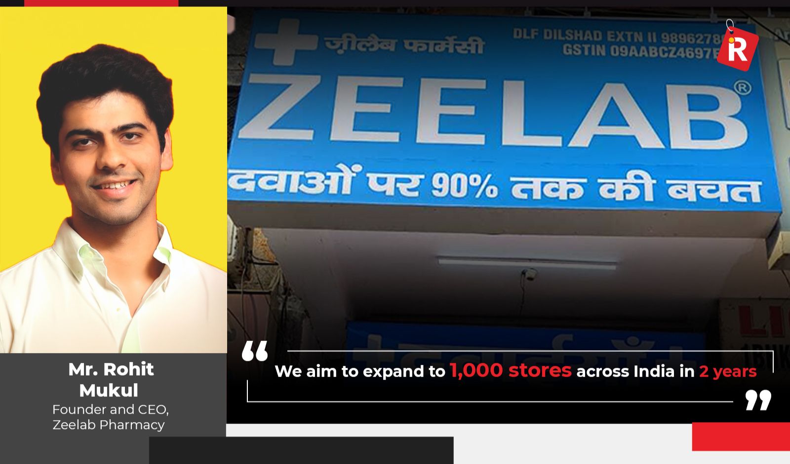 Zeelab Pharmacy Plans to Expand to 1,000 Stores; Targets Rs 1000 Cr in Turnover 