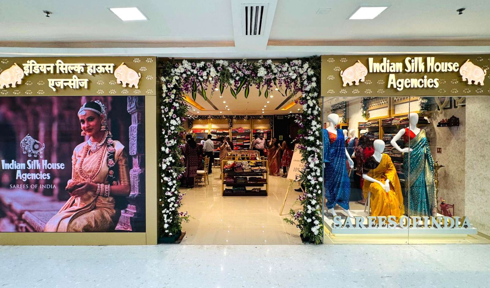Indian Silk House Opens 67th Store at Inorbit Mall