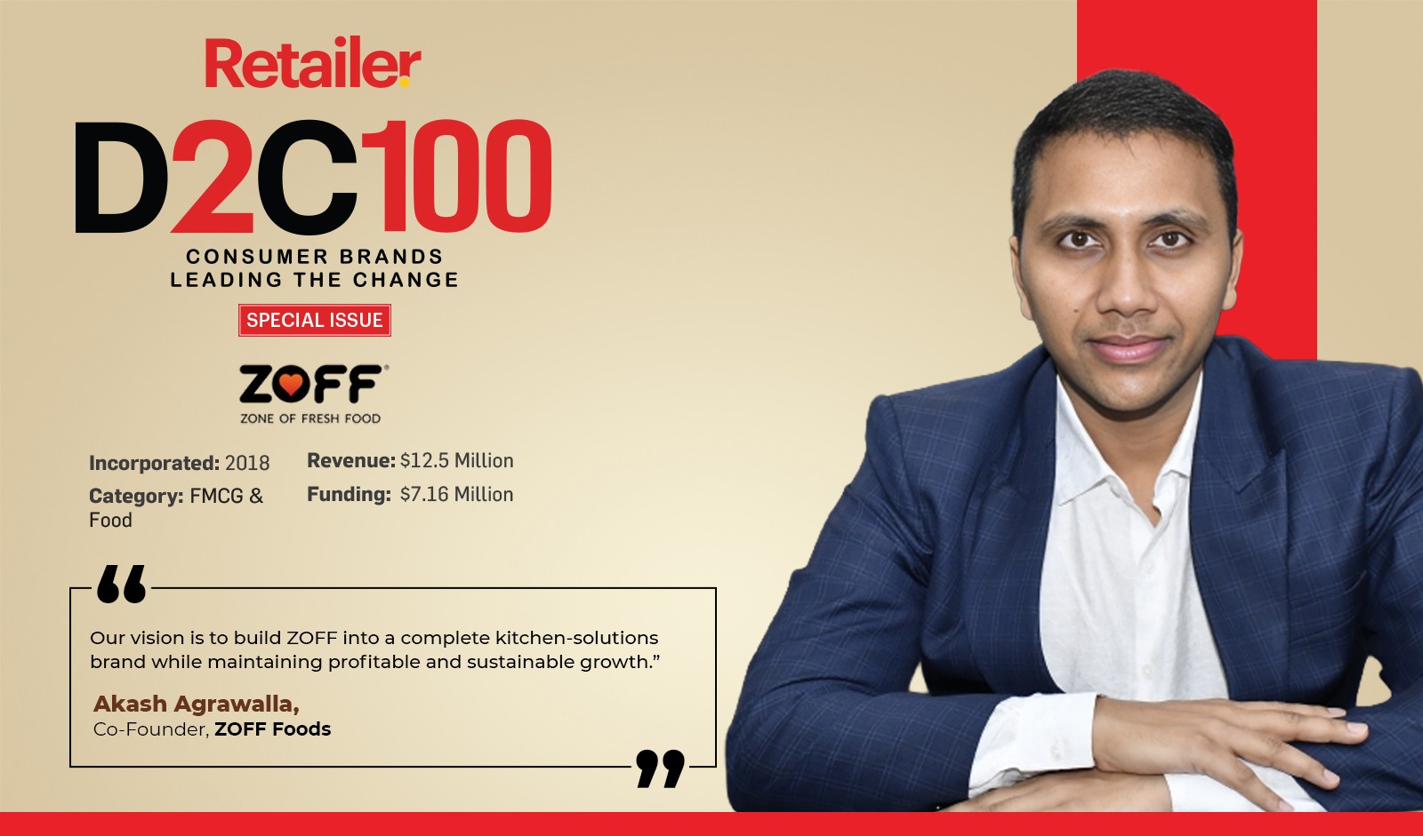 [D2C 100] How ZOFF Foods is Spicing Up India’s Modern Kitchen
