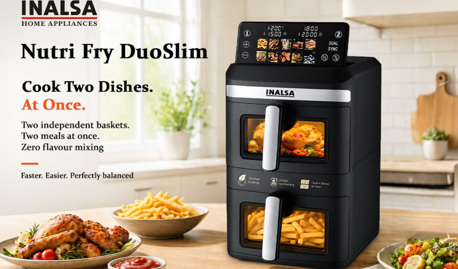 INALSA Expands Kitchen Appliances Portfolio with Nutri Fry DuoSlim