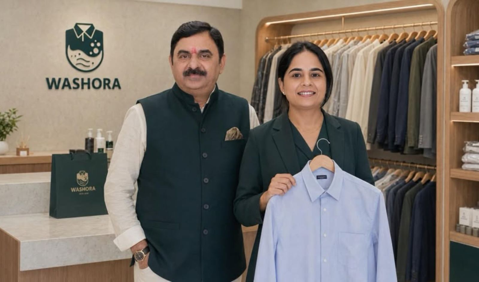 How Washora’s Father-Daughter Founders Are Redefining Dry Cleaning and Garment Care in Gurgaon