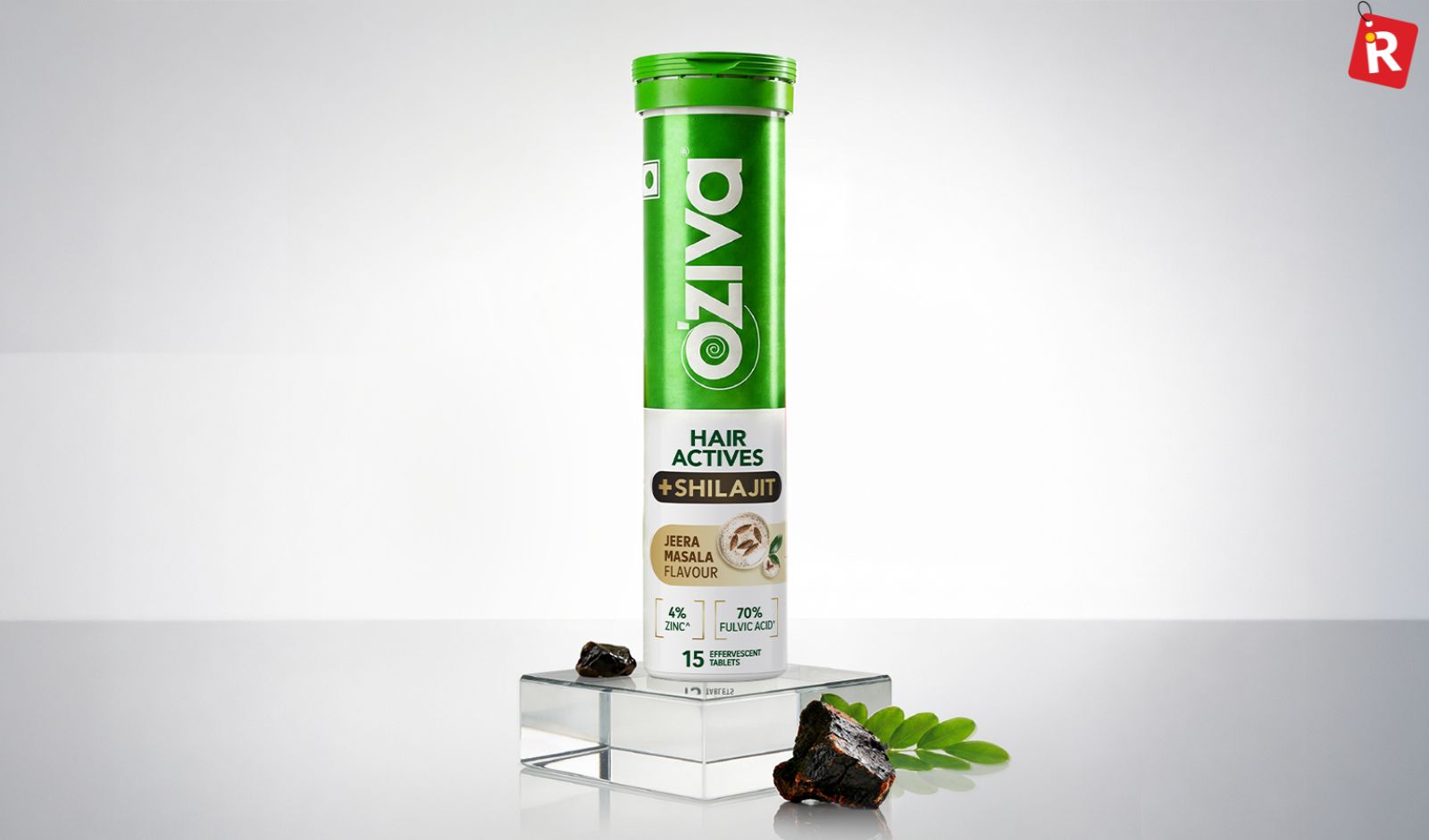 OZiva Launches Hair Actives + Shilajit for Men 