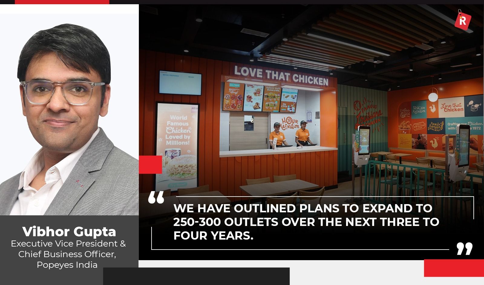 Popeyes India Sets Sights on Rs 1,000-Cr Revenue Milestone
