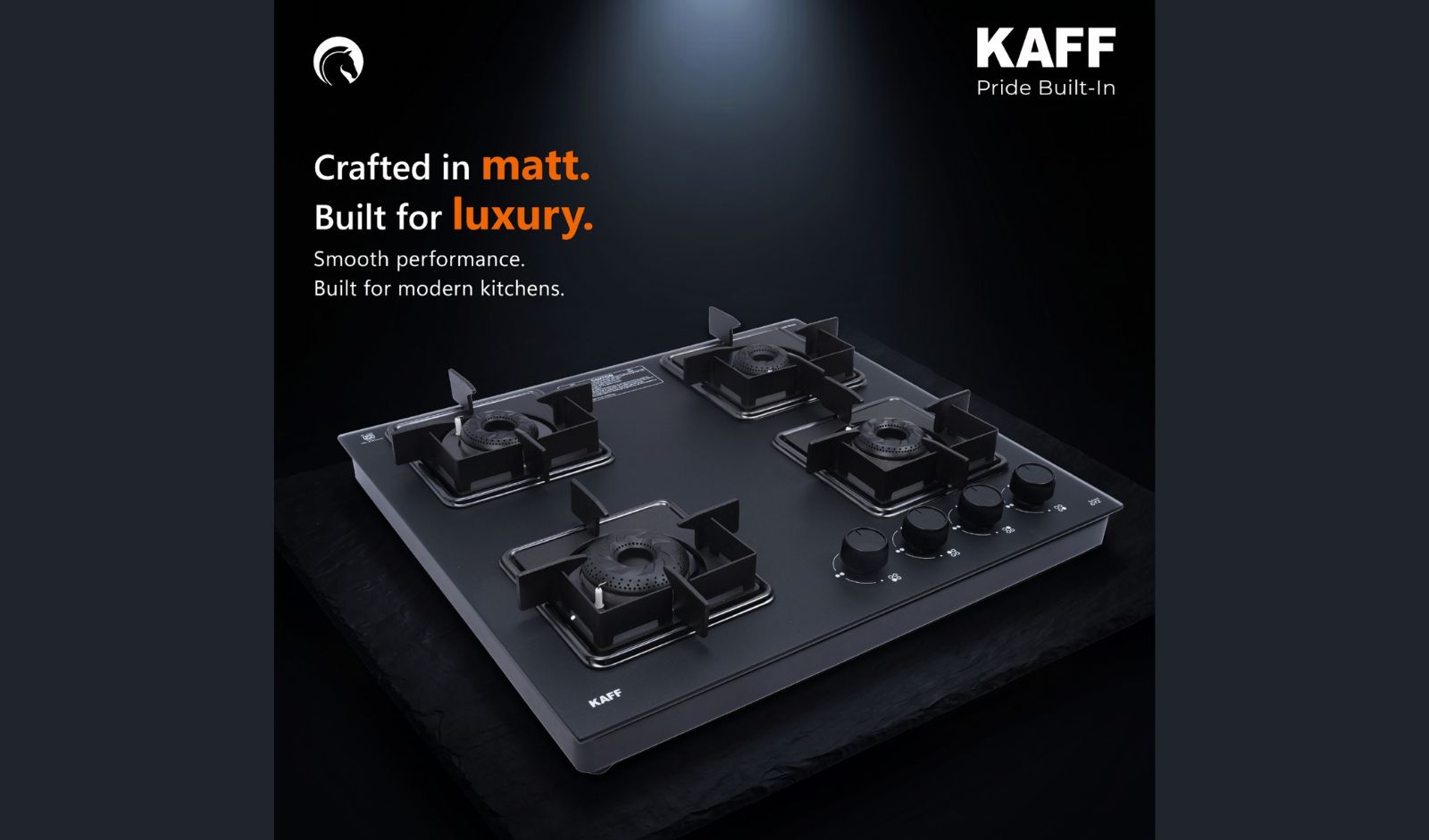 KAFF Appliances Expands Kitchen Portfolio with Matt Finish Hobtops