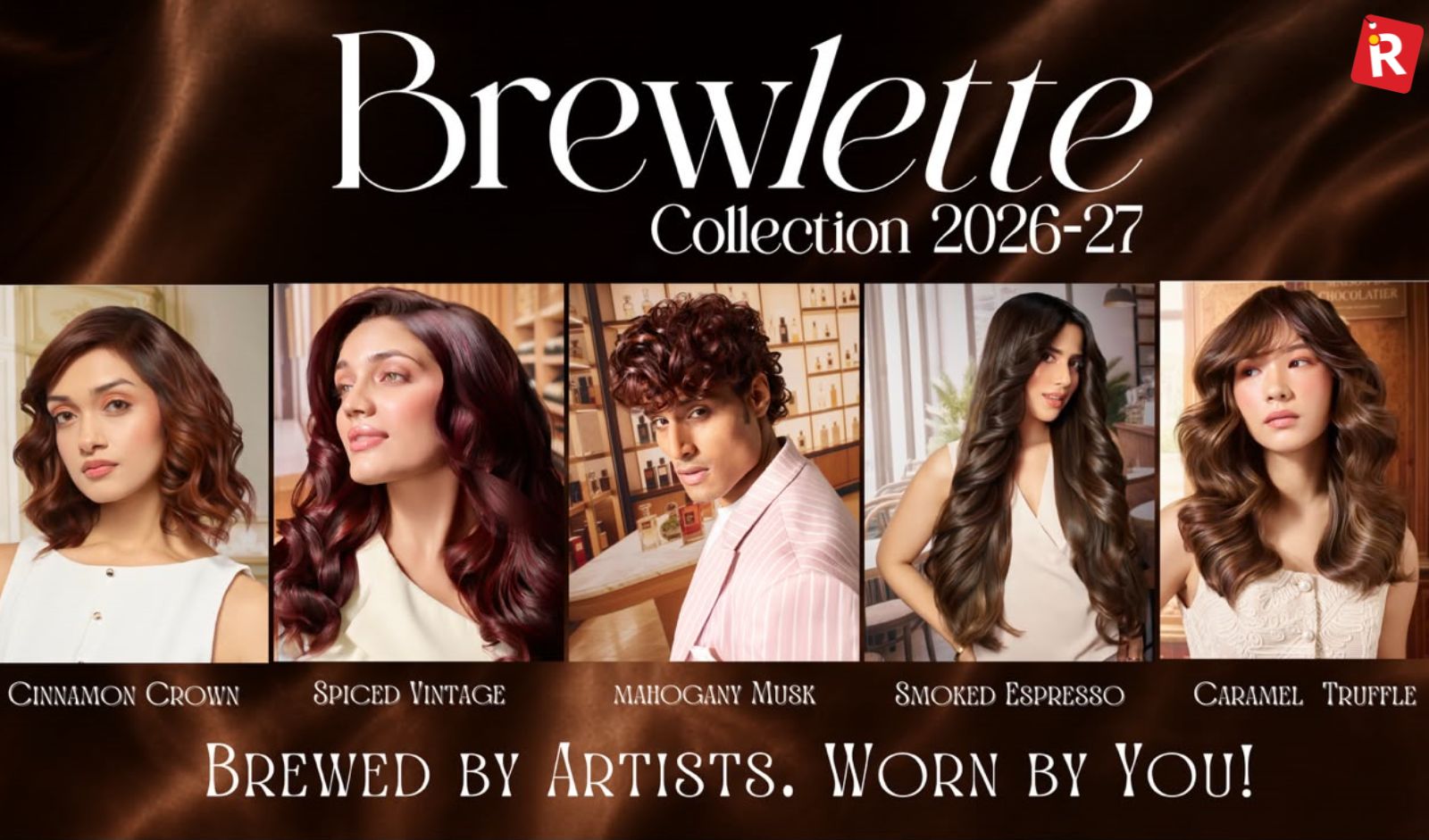 Streax Professional Launches Brewlette 2026 Luxury Brunette Collection