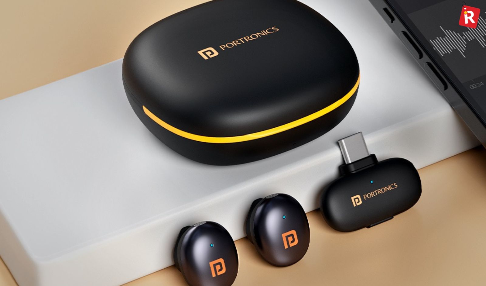 Portronics Launches VlogMate Neo AI-Powered Type-C Wireless Microphone for Content Creators