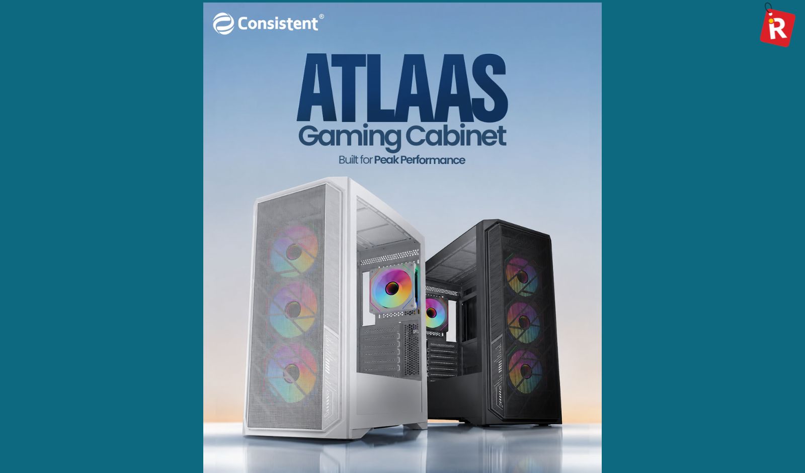 Consistent Infosystems Launches ATLAAS Gaming Cabinet with Support for Up to 12 Cooling Fans