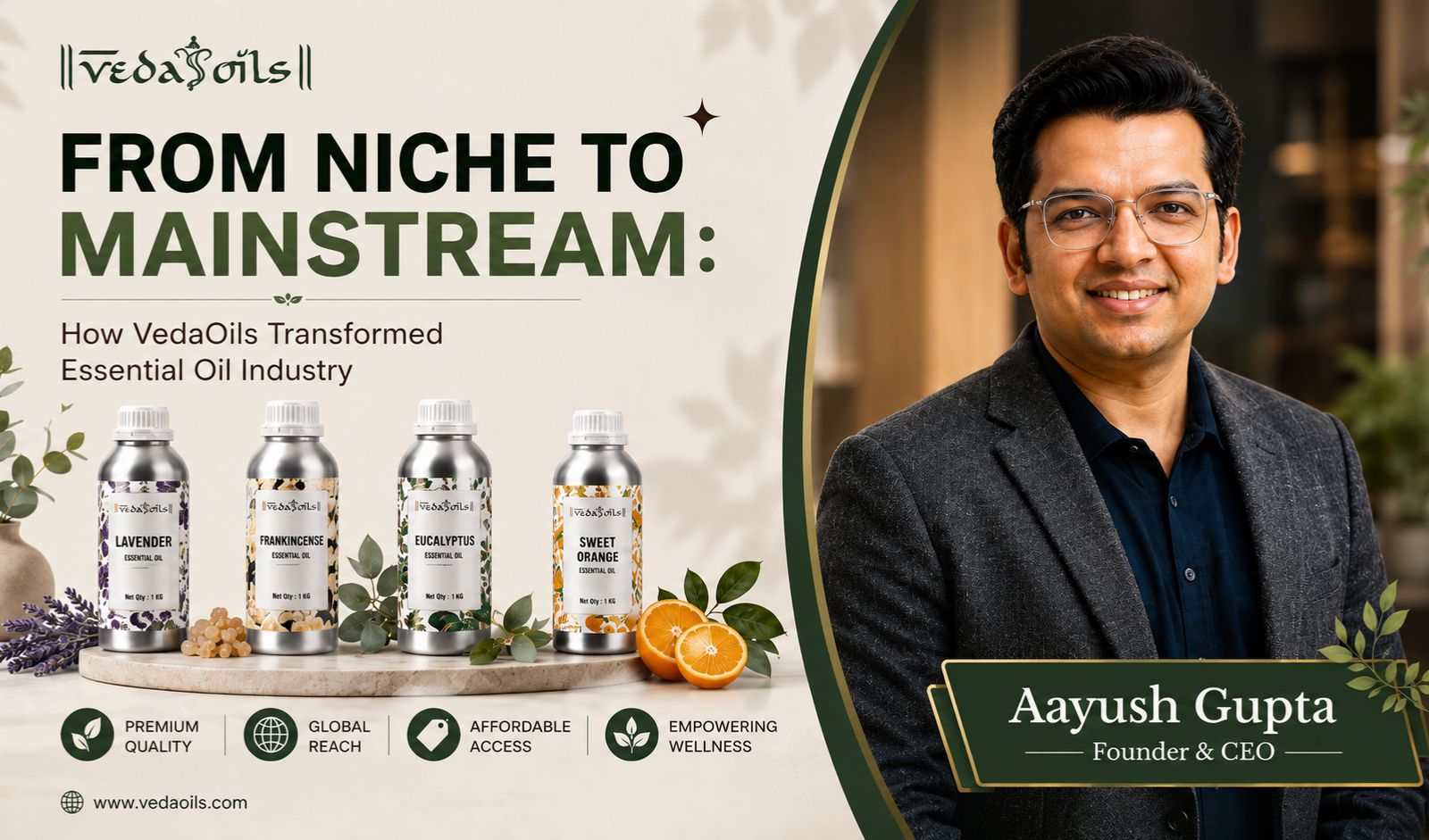 From Niche to Mainstream: How VedaOils Transformed the Essential Oil Industry?