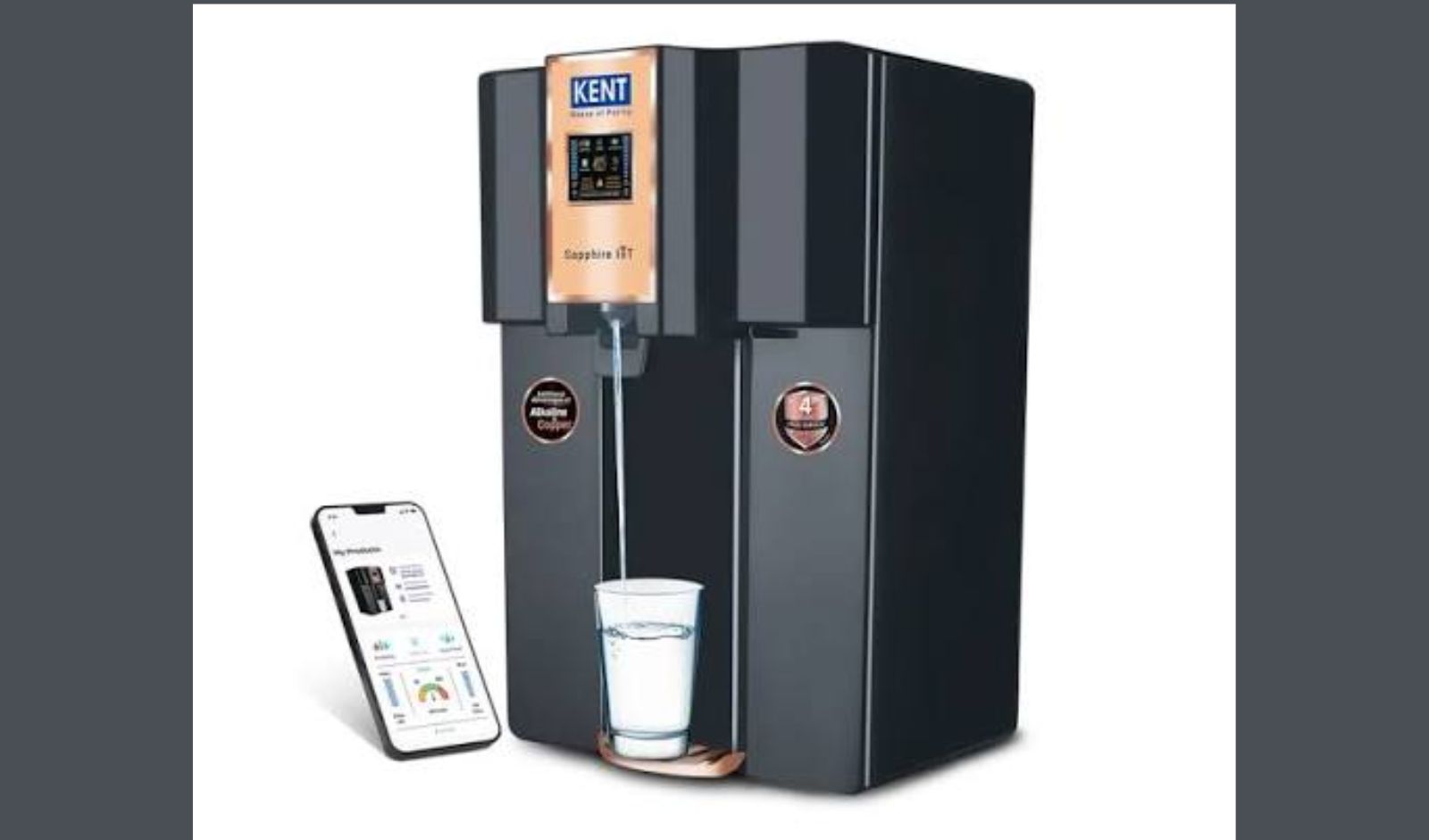 KENT RO Systems Launches Sapphire IoT Smart Water Purifier in India