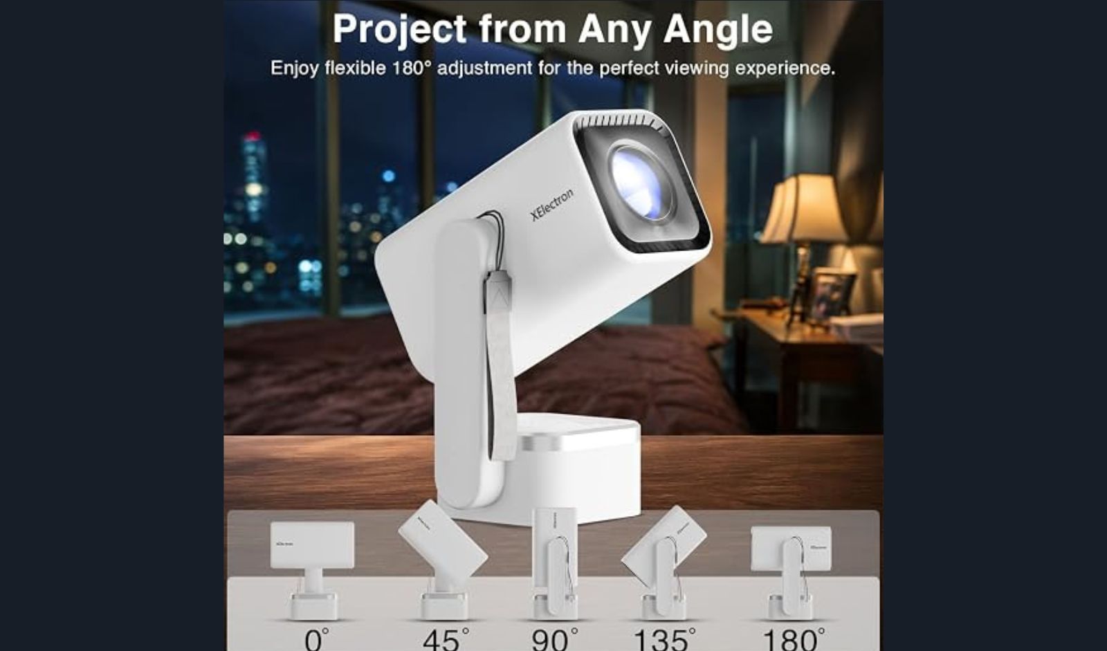 XElectron Expands Home Entertainment Portfolio with Android 14 Smart Projector