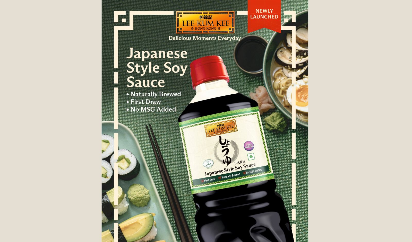 Lee Kum Kee Expands India Portfolio with Japanese Style Soy Sauce