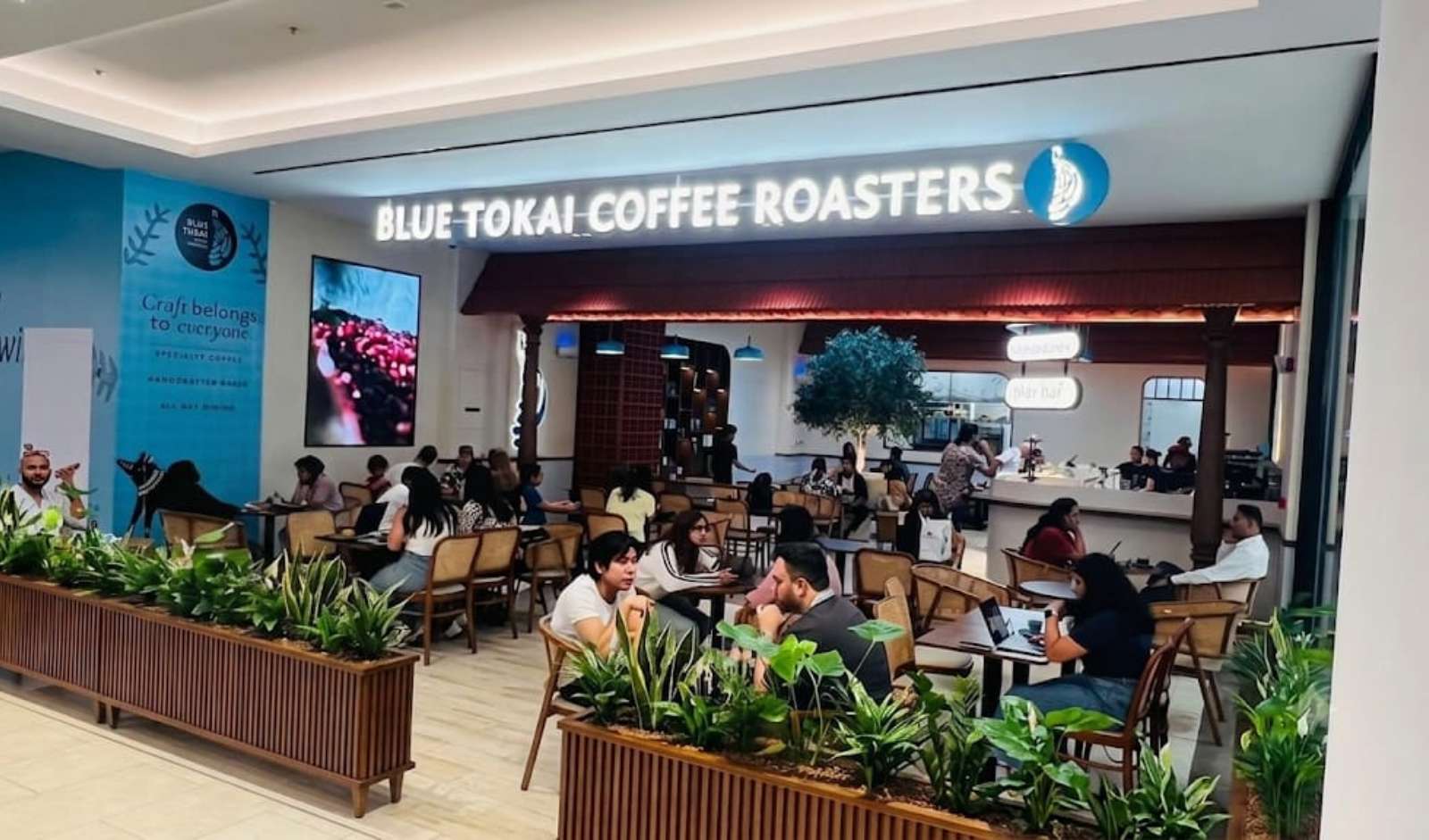 Blue Tokai Enters GCC with First Dubai Café at BurJuman Mall