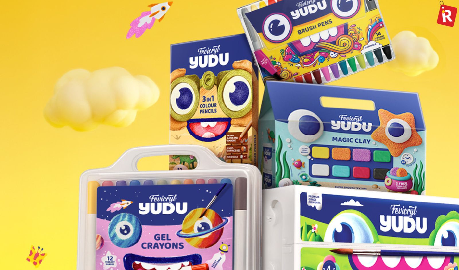 Pidilite Launches Fevicryl YUDU, Enters Premium Children's Art Products Segment