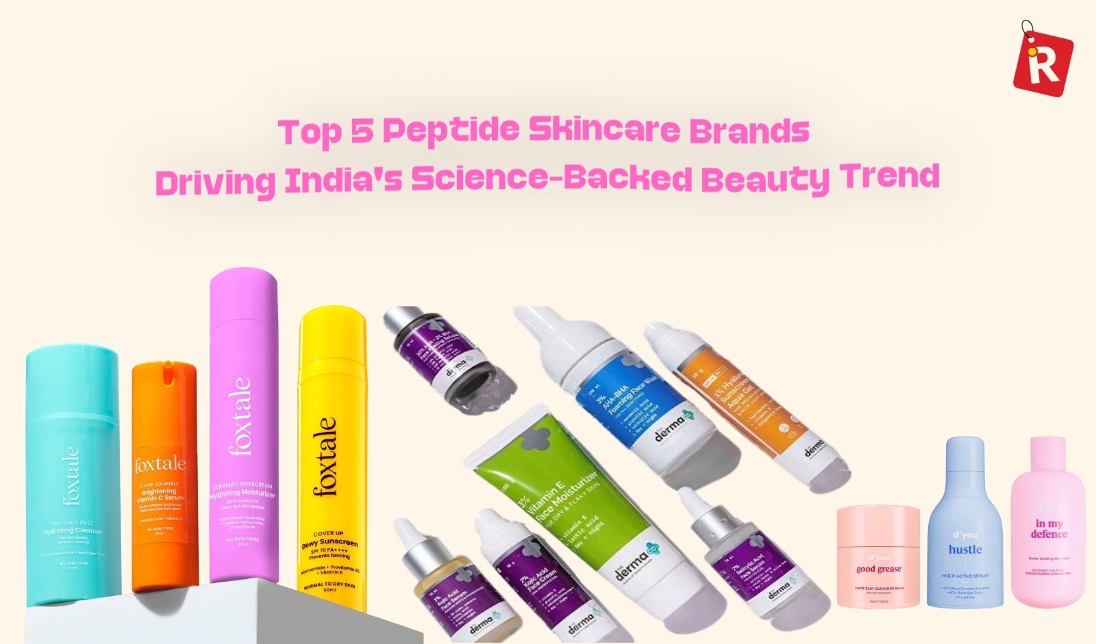 Top 5 Peptide Skincare Brands Driving India's Science-Backed Beauty Trend