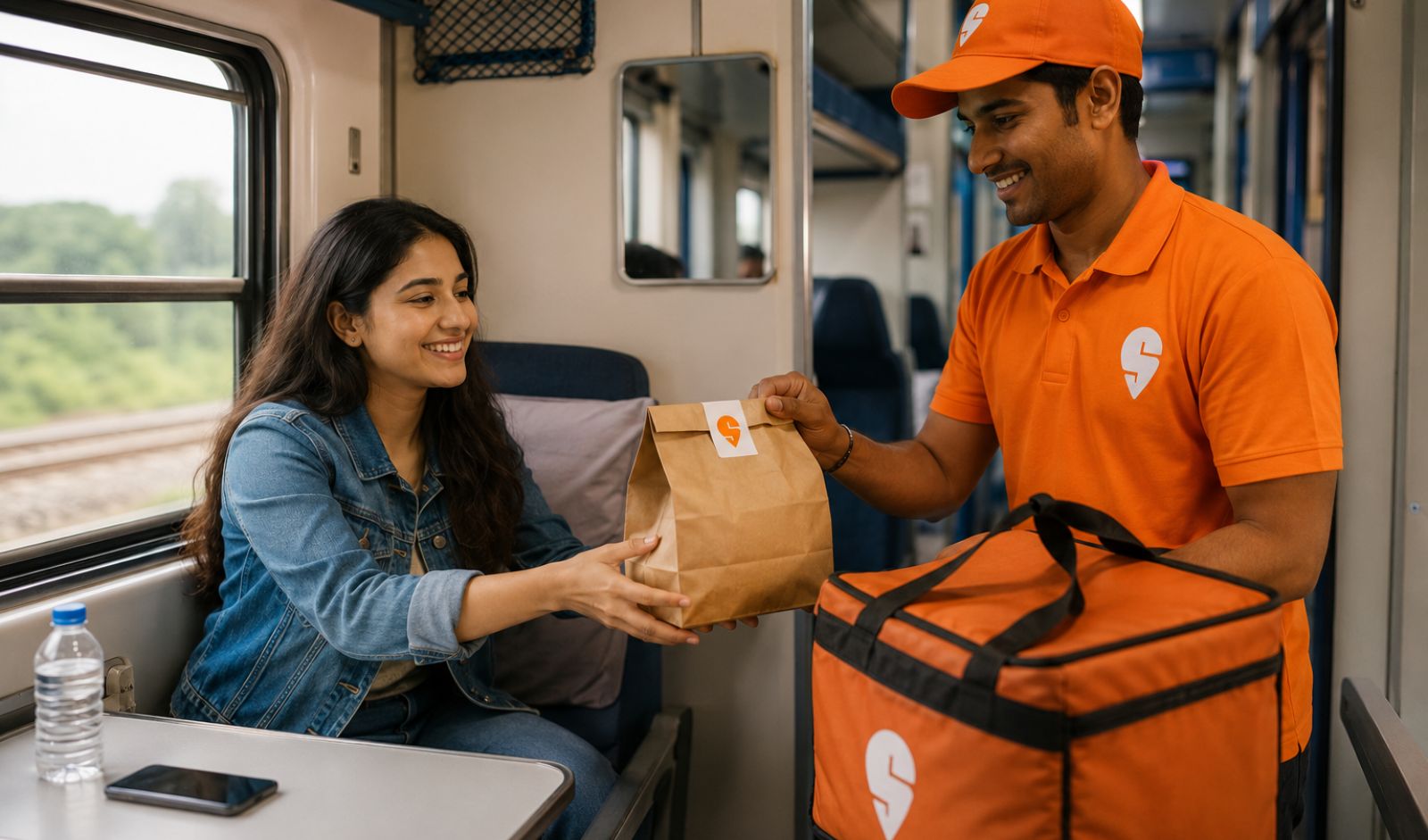 Swiggy Expands ‘Food on Train’ to 180+ Cities, Orders Triple in Q1 FY27