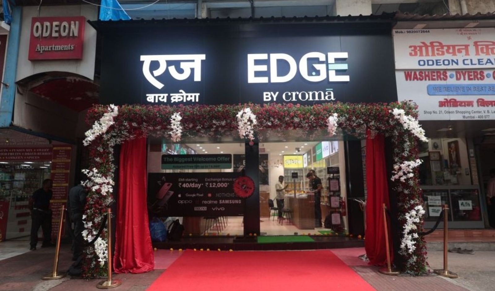 Croma launches 'EDGE by Croma' mobile-focused retail format with first store in Mumbai's Ghatkopar East; retailer operates 540+ stores across 200+ cities