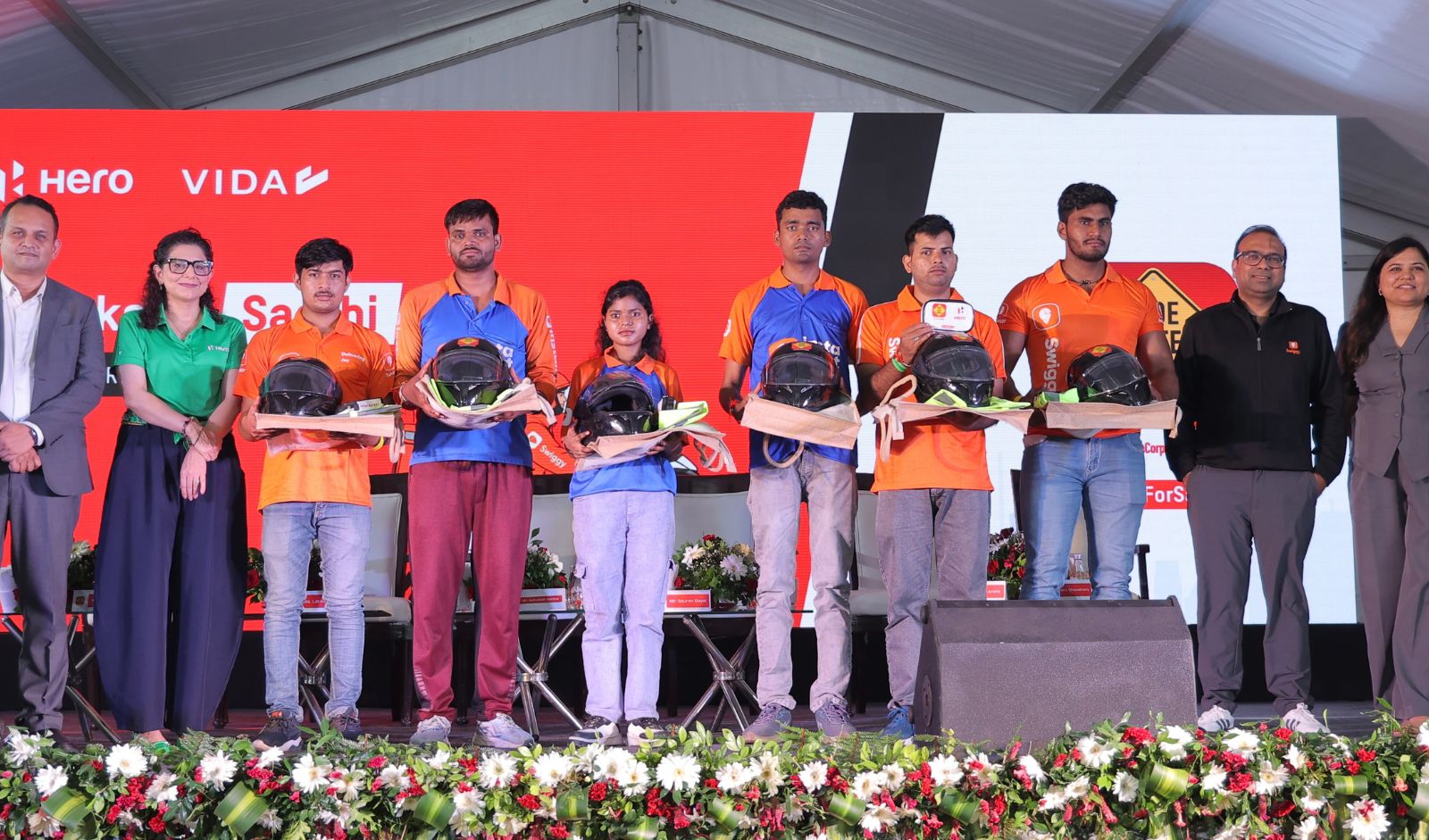 Swiggy, Hero MotoCorp Launch Mobility and Road Safety Initiative for Delivery Riders