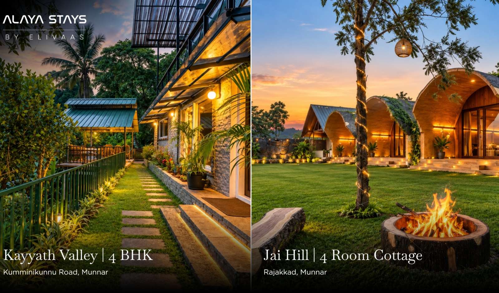ELIVAAS Opens First Holiday Homes in Munnar
