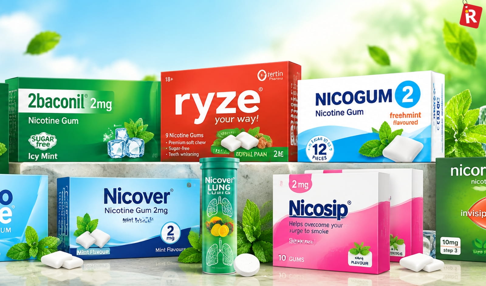 Top 8 Nicotine Gum Brands for Smoking Cessation in India
