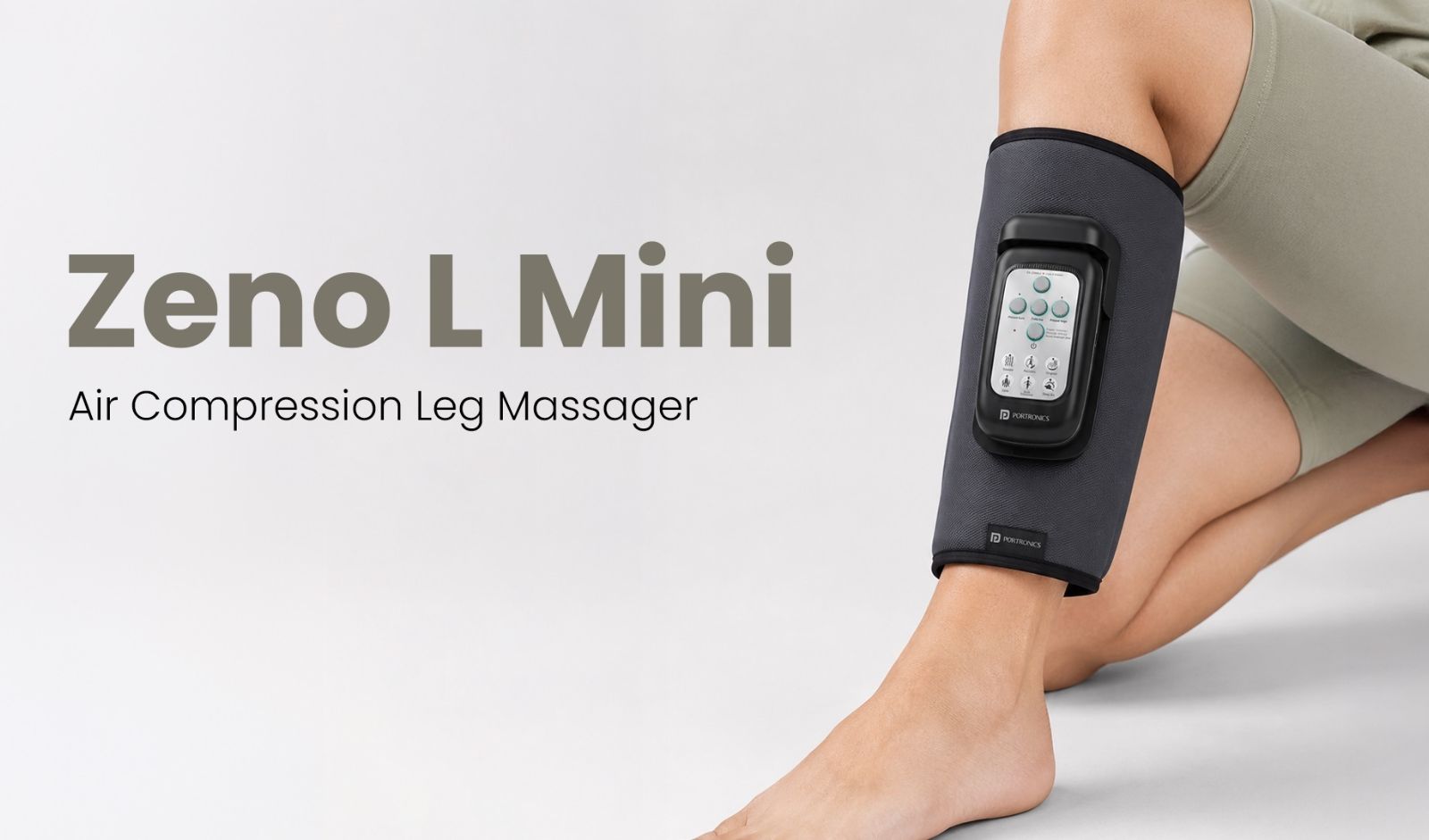 Portronics Launches Zeno L Mini Cordless Leg Massager at Rs 2,849