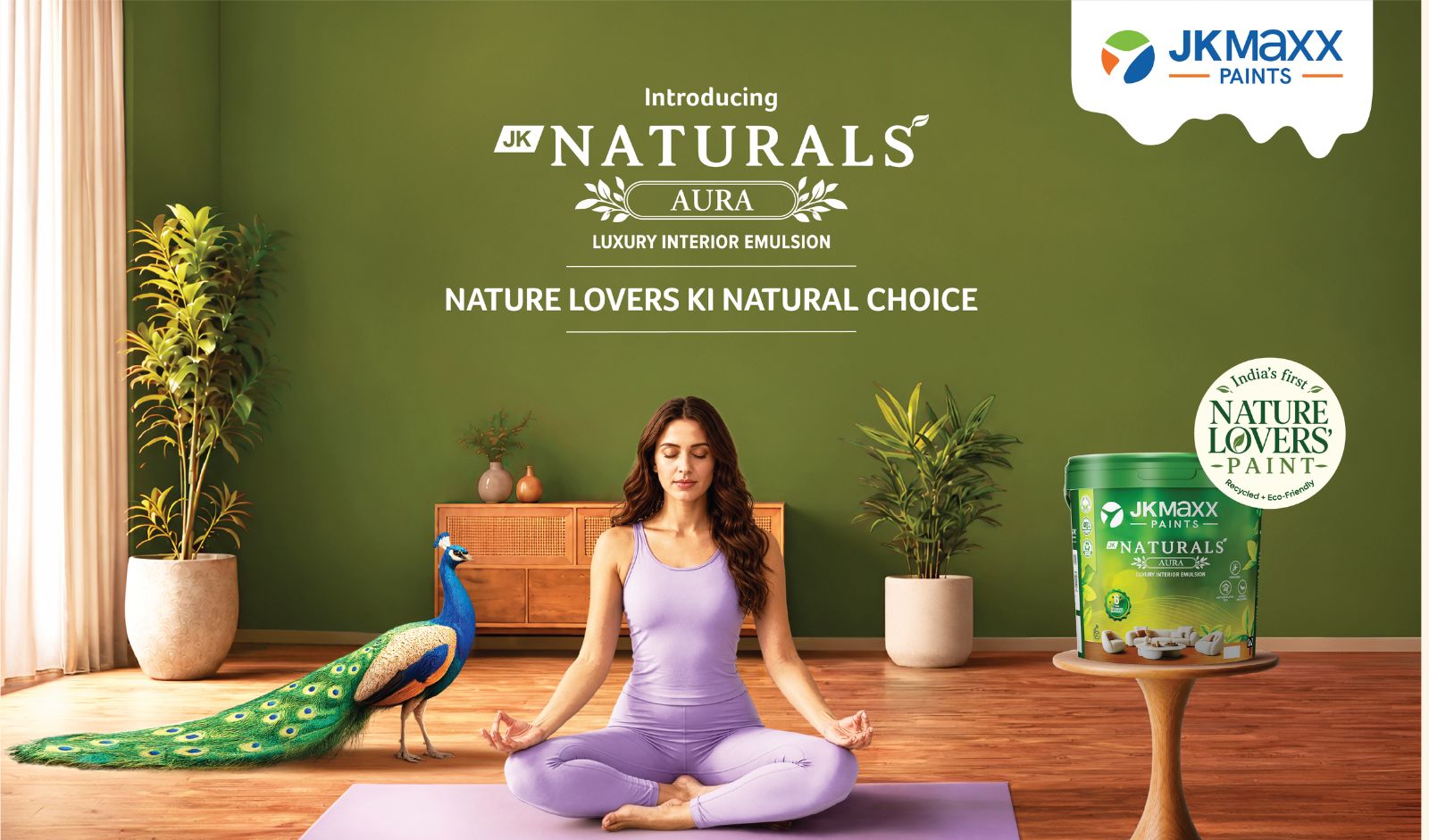 JK Maxx Paints Enters Sustainable Paints Segment with JK Naturals Aura