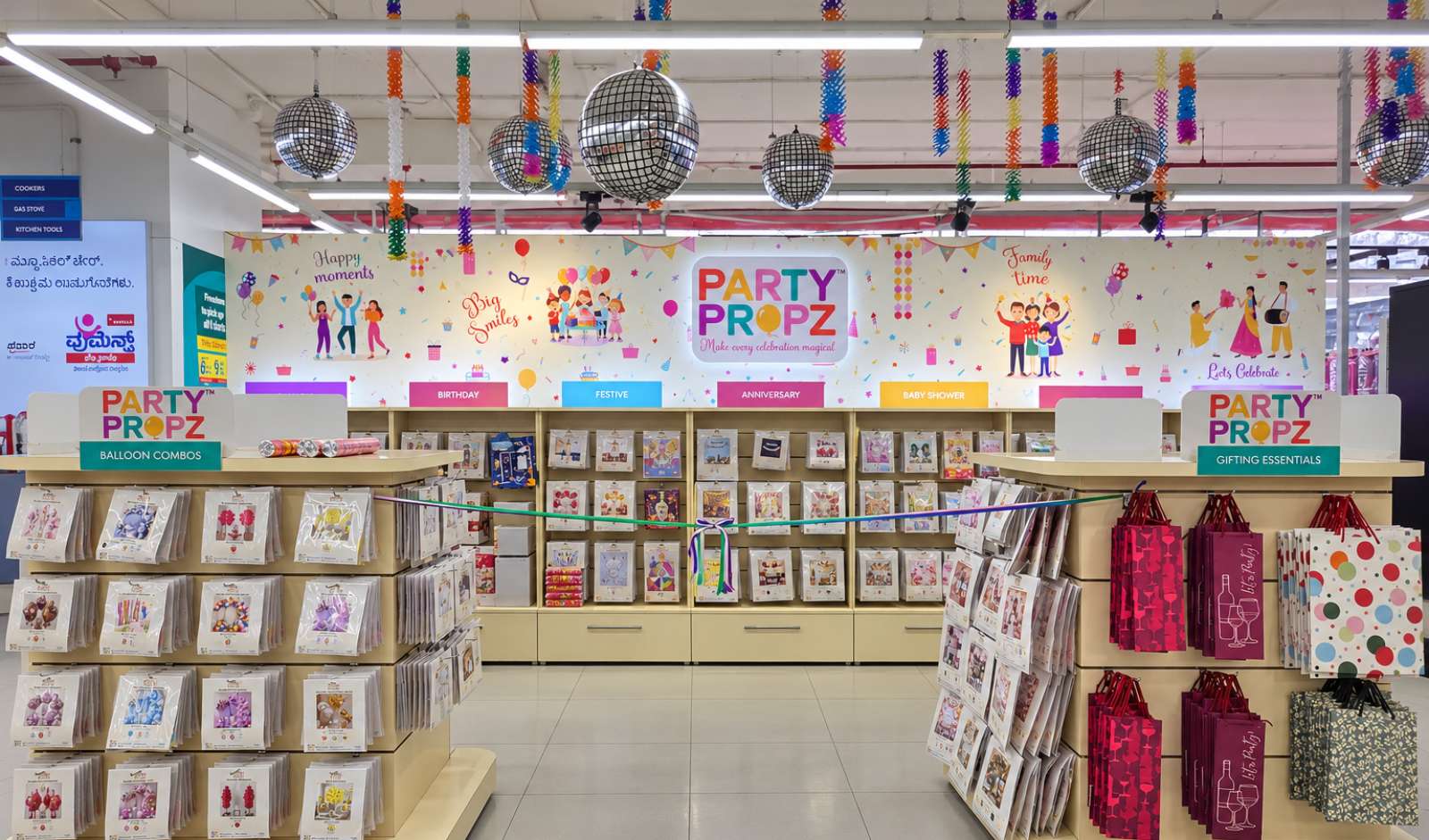 Party Propz Opens First Dedicated Retail Format at Reliance Smart