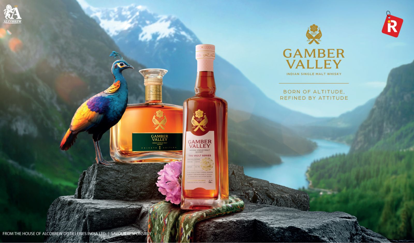 Alcobrew Expands Gamber Valley Single Malt to Himachal Pradesh, Chandigarh