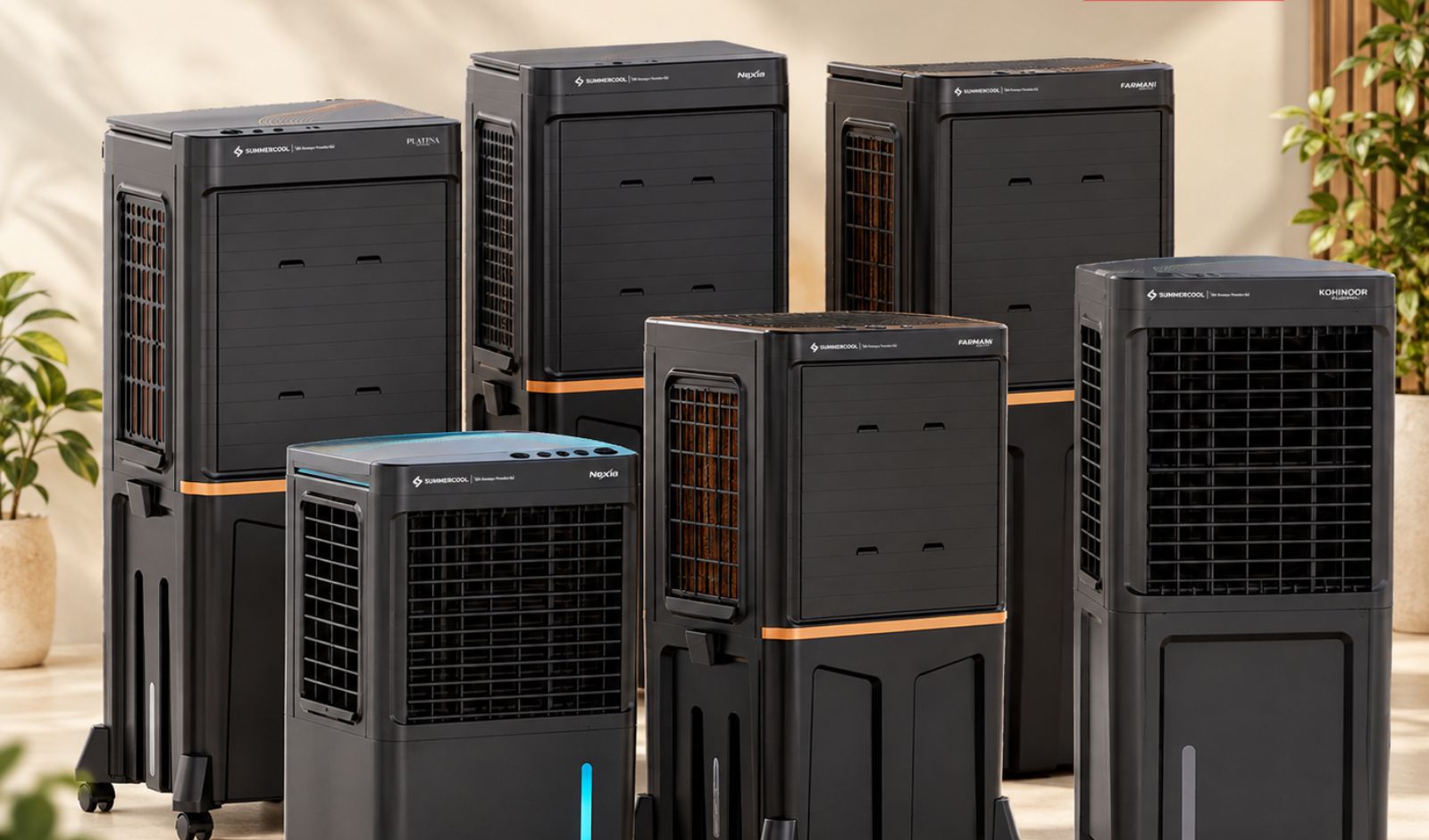 Summercool Launches 18 New Air Cooler Models