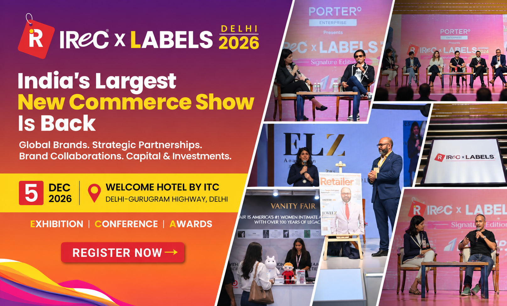 IREC x LABELS Delhi 2026