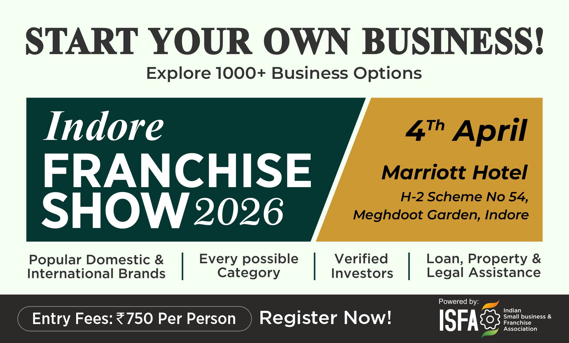 Indore Franchise Show 2026