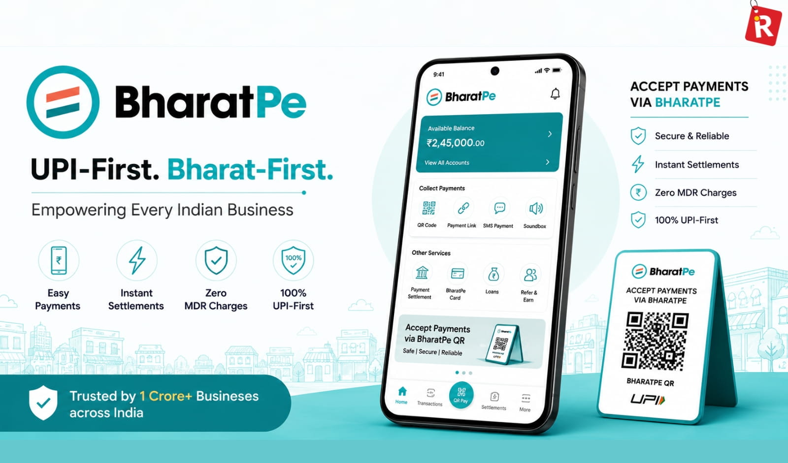 BharatPe merchant-first financial services 