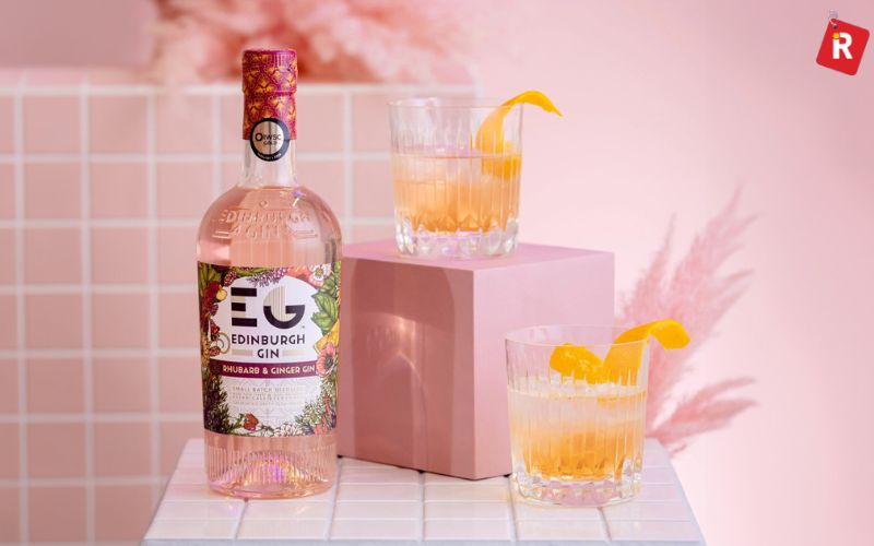 Edinburgh Gin – Raspberry and Rhubarb & Ginger