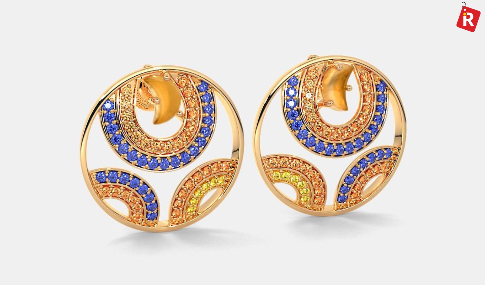 Hala Diamond Stud Earrings