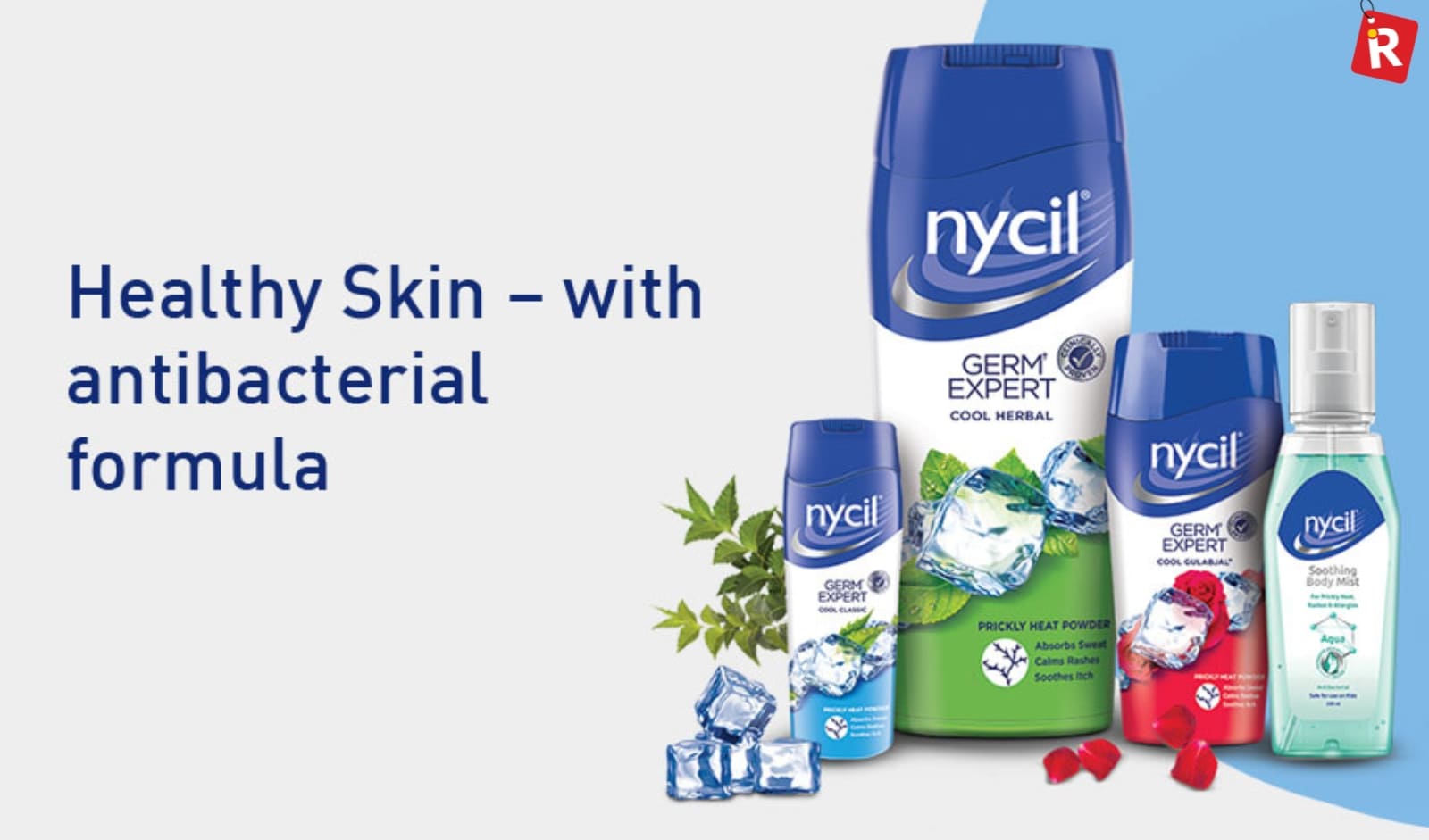 Nycil talcum powder brands