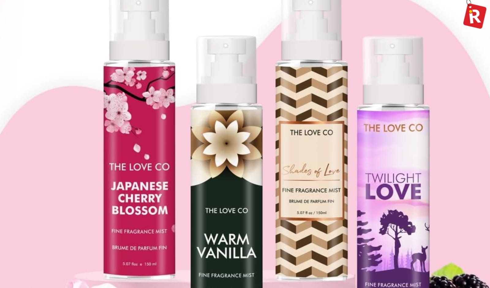 The Love Co. Body Mist