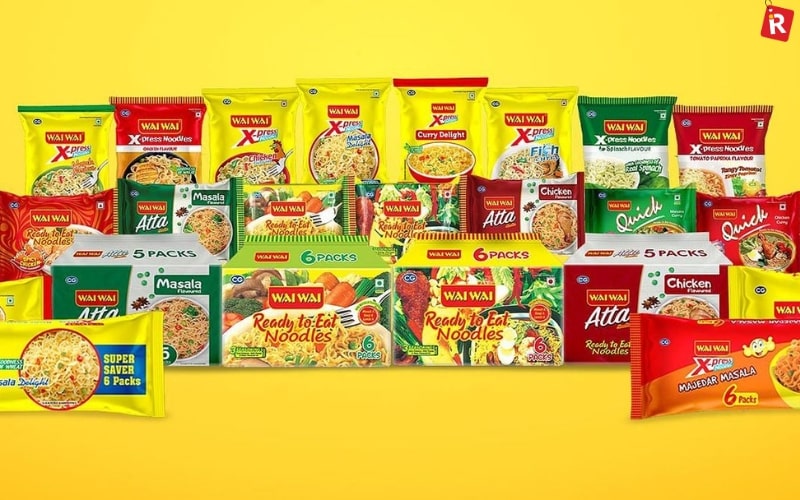 Wai Wai India Instant Noodle & Ramen Brands