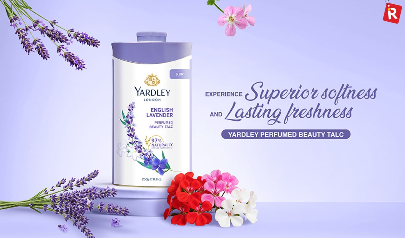 Yardley London English Lavender Talc