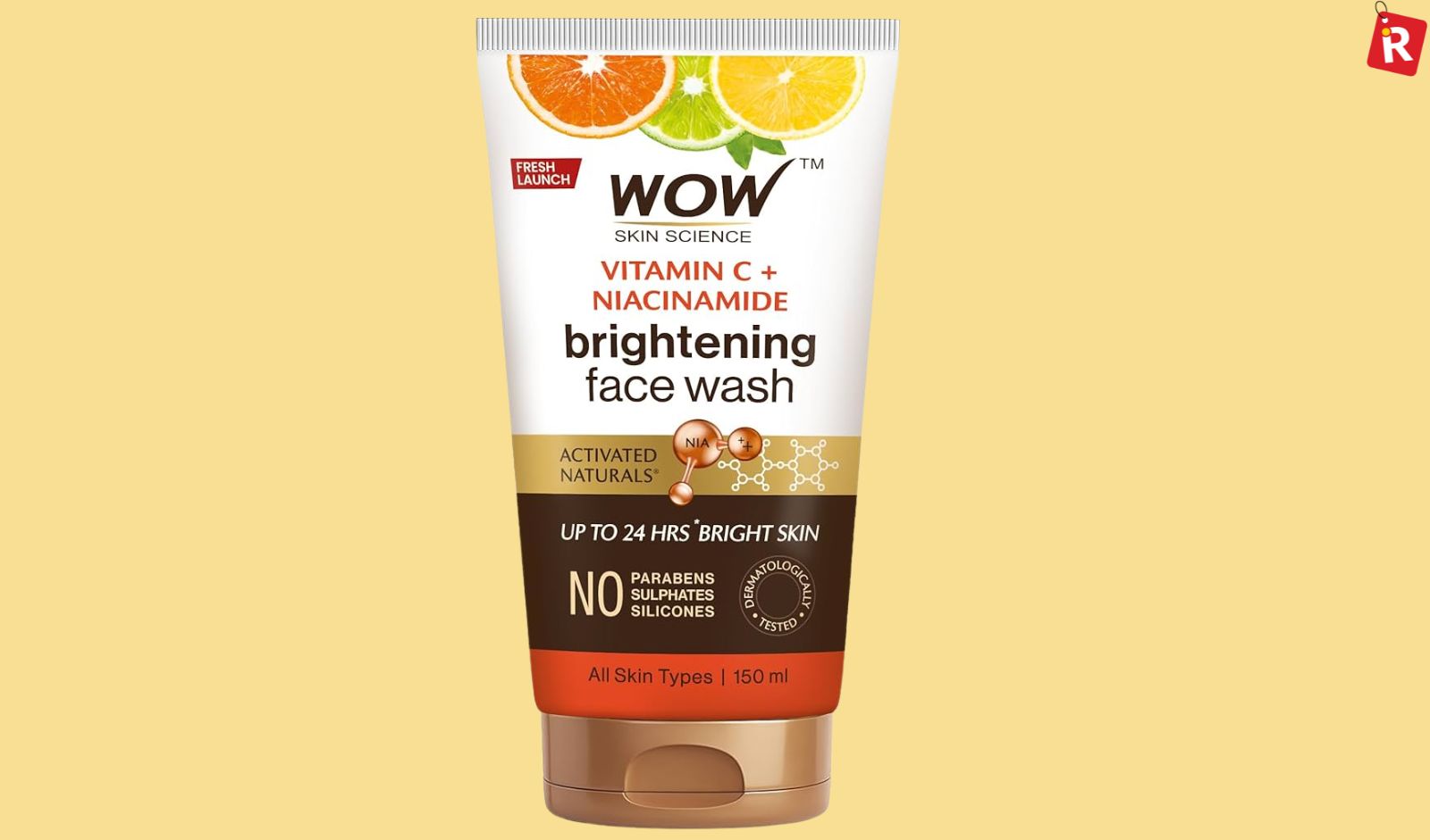 best 5 vitamin C face wash brands in India for brightening and even tone skin