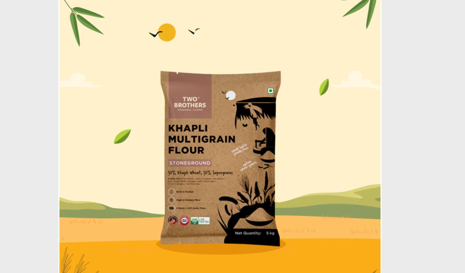 Best khapli atta brands
