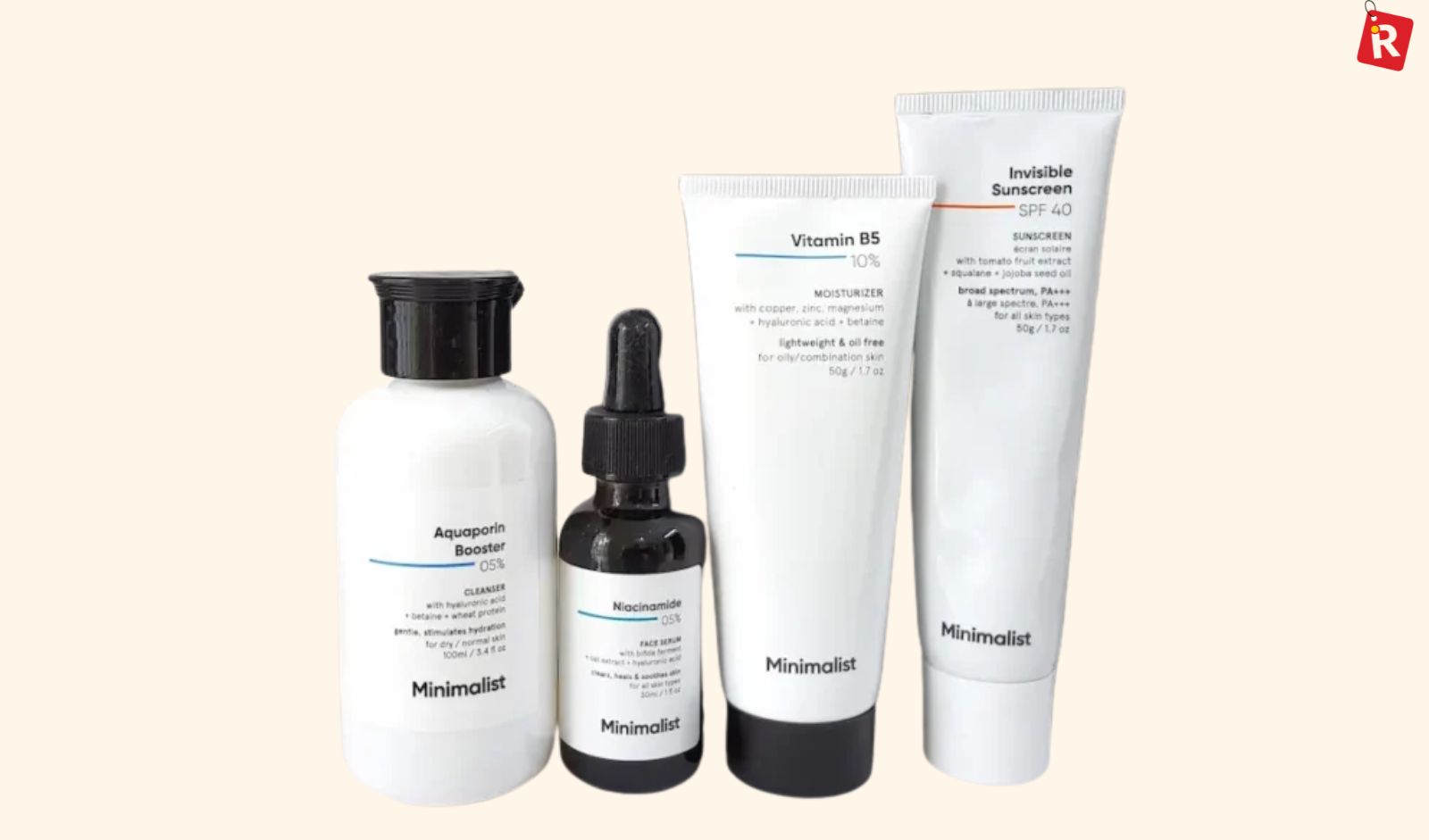 Minimalist science-led skincare brand in India