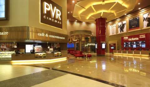 Pvr Cinemas Indian Retailer Ye hai ranchi ka nucleus mall jiska maine ander se look liya hai or pvr ka screen ko dikhaya hai.