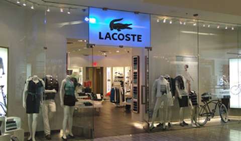 nearest lacoste outlet